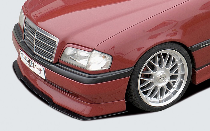 Spoilerzwaard voor Voorspoilerlip Mercedes W202 Rieger