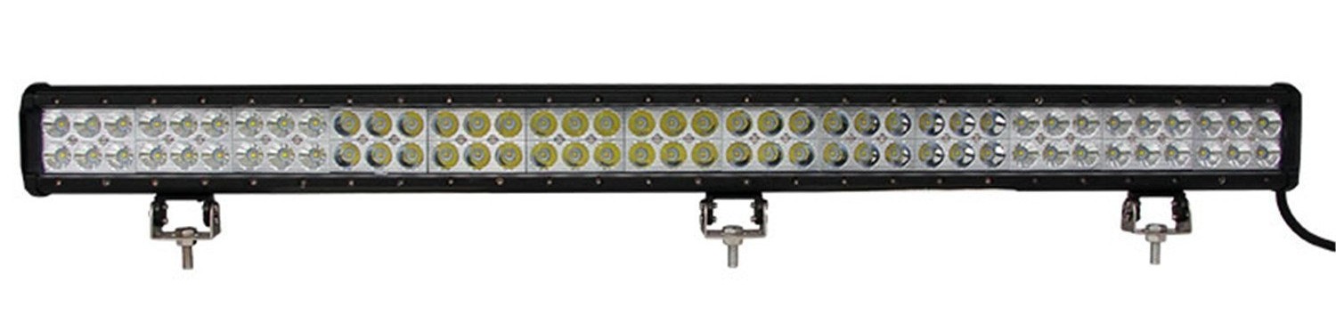 Working LIGHT BAR - Double Row - Bottom Bracket, 234W 36", Combo
