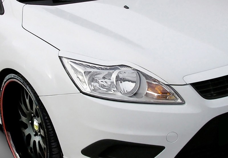 Koplampspoilers Ford Focus II Facelift 08- (ABS)