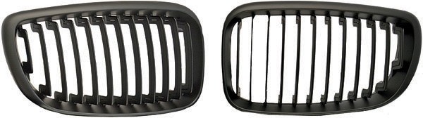 Grill Nieren BMW E87 08.11 Zwart
