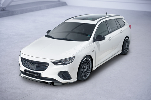 Voorspoiler Opel Insignia B CSR glans Zwart