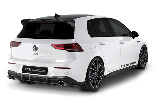 Spoiler Volkswagen Golf 8 R GTI Clubsport CSR Glans Zwart