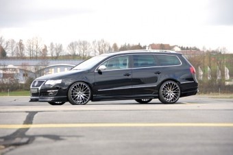 Zijskirts VW Passat 3C met uitsnede Rieger