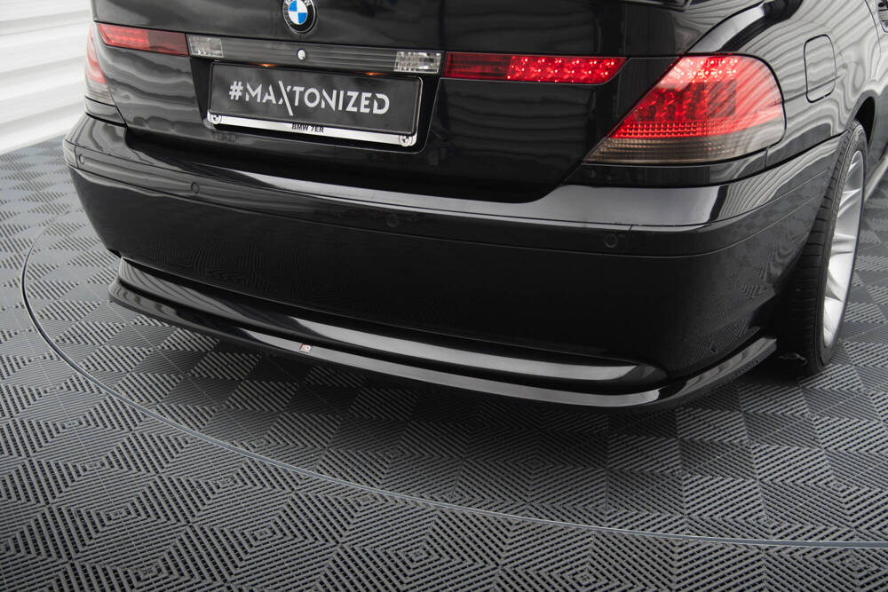 Diffuser BMW 7 Serie E65 Maxton Glans Zwart