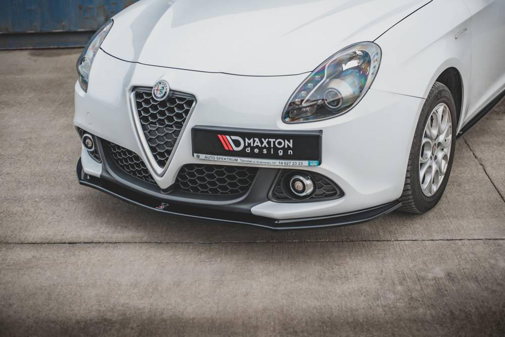 Voorspoiler Alfa Romeo Giulietta Facelift Glanzend Zwart V.2