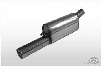 Opel Corsa A-CC Einddemper 60mm - 1x90 Typ 13 FOX