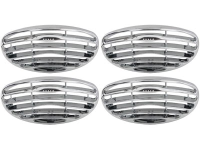 Chrome luchtroosters Ford Focus set a 4 stuks