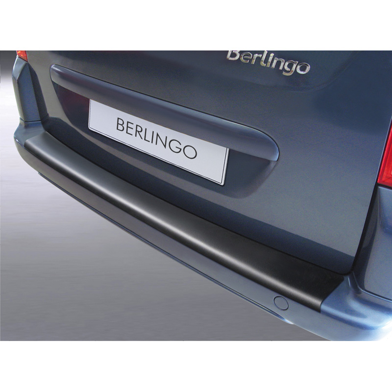 ABS Rear bumper protector  Citroën Berlingo/Multispace 2008-2018 Black