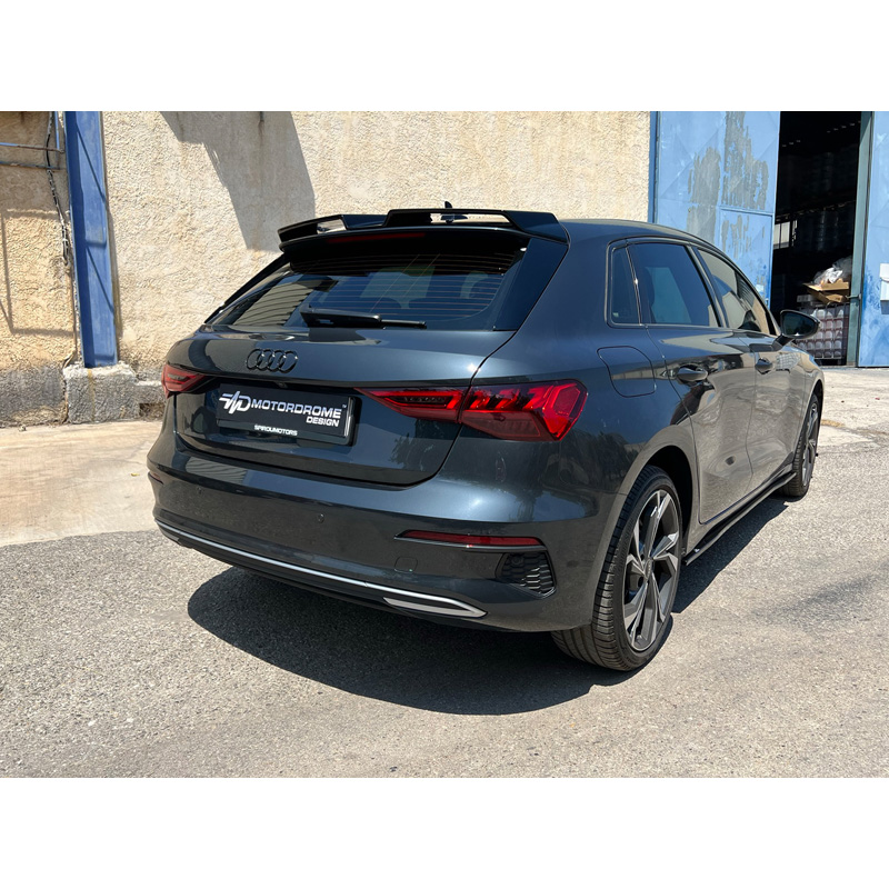 Roof spoiler  Audi A3 (8Y) Sportback 2020- (PU)