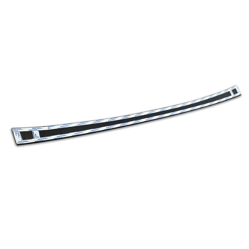Matt Black Stainless Steel Rear bumper protector  Toyota RAV4 (5th Gen.) 2018- & Suzuki Across 2020- 'Ribs'