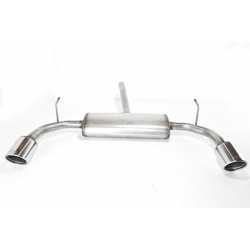 Double stainless steel sport exhaust  Alfa Romeo Giulietta HB 5-doors 1.75t 16v 173kW/2.0 JTD 125kW 2010- 100mm