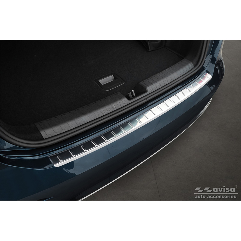 Stainless Steel Rear bumper protector  Audi A3 (8Y) Sportback 2020- 'Ribs'