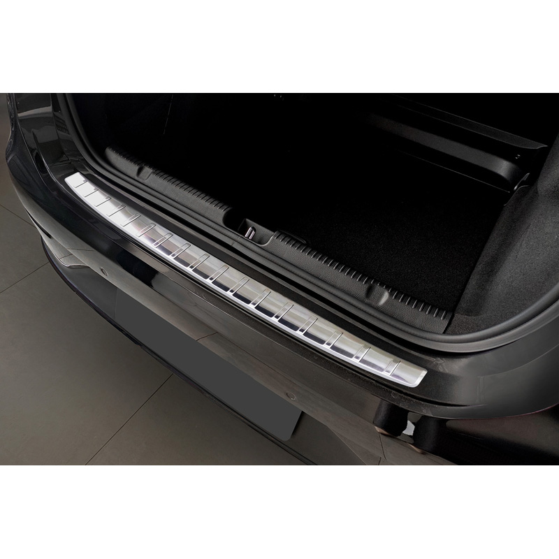 Stainless Steel Rear bumper protector  Mercedes EQE (V295) 2022- 'Ribs'