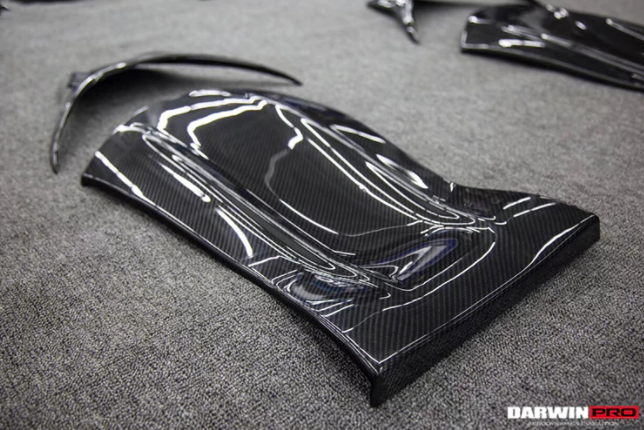 Carbon Stoel Covers Mercedes AMG Recaro stoelen