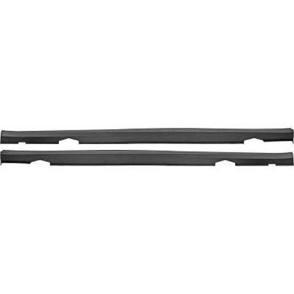 Zijskirts BMW E30 82-94 Zwart Sport Look 2