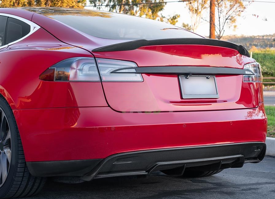 Spoiler Tesla Model 3 Glans Zwart