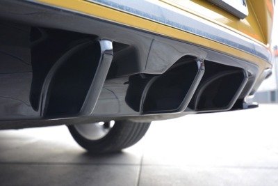 Diffuser Volkswagen Arteon Maxton Zwart Glans