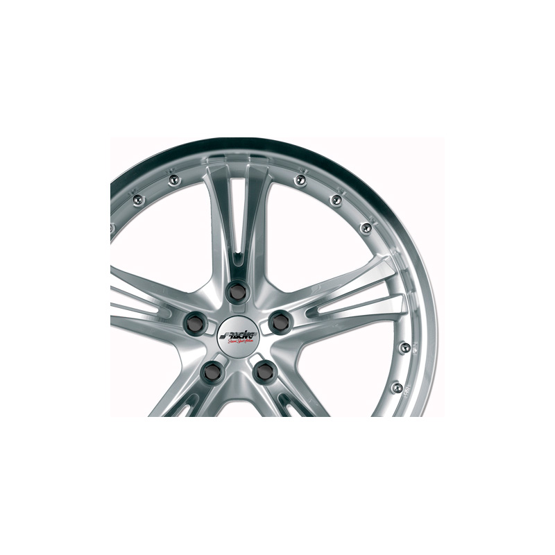 Simoni Racing Wielmoerkapjes - 19mm - Zwart - Set van 20+1 stuks