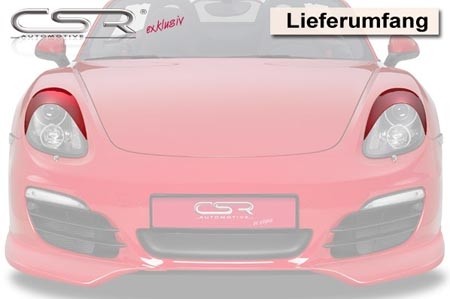 Koplampspoilers Porsche Boxster/Cayman 981