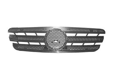 grille, zwart Mercedes M klasse, W163, 1998-2005