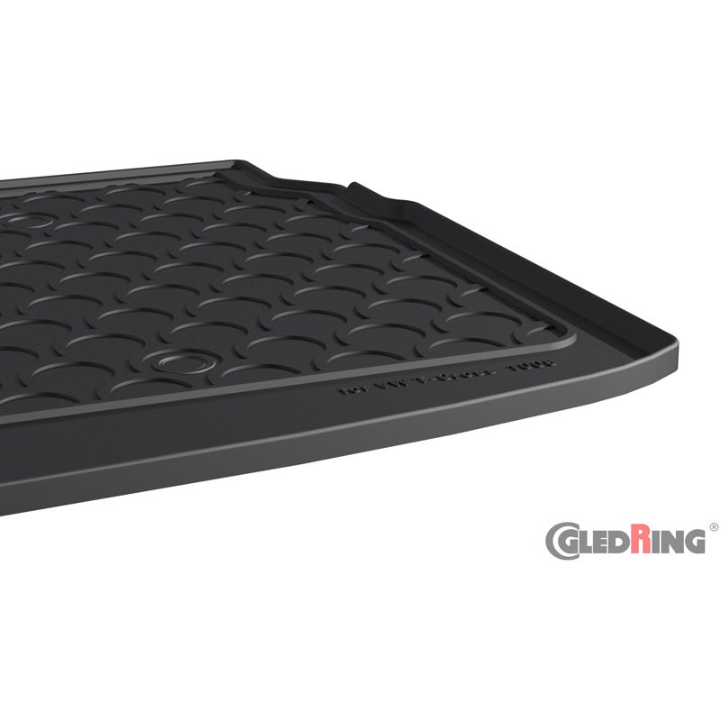Rubbasol (Rubber) Trunk mat  Volkswagen T-Cross 2019- (Lower variable floor)