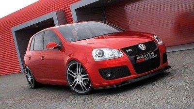 Voorspoiler VW Golf 5 GTI Glans Zwart