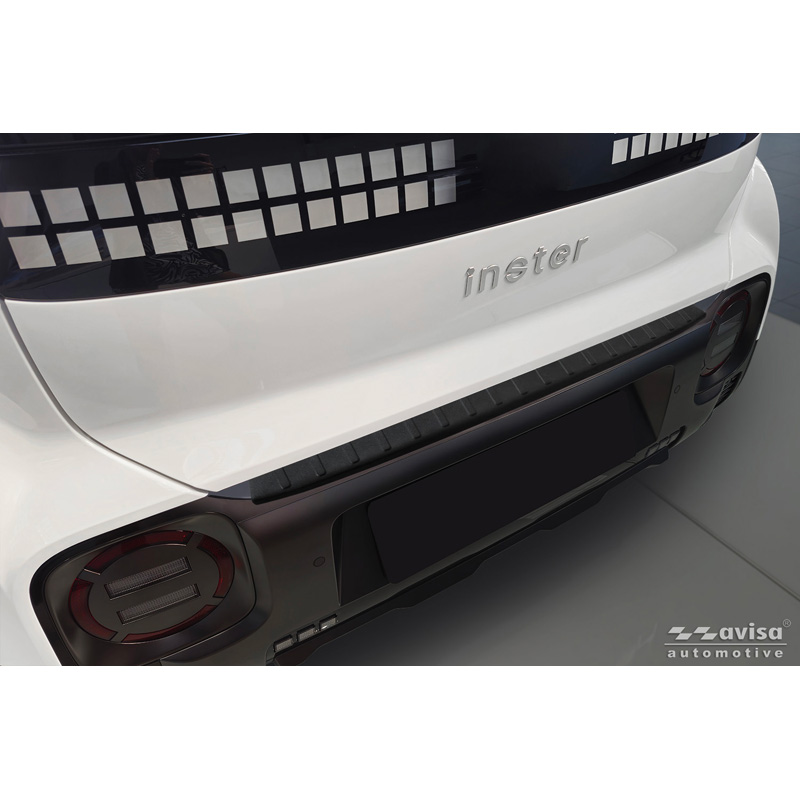 Avisa Stainless Steel Rear Bumper Protector  Hyundai Inster 2024- - Matt Black