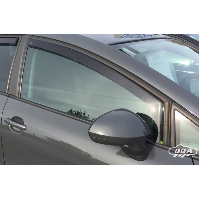 DGA Wind Deflectors  Seat Leon II (1P) 2005-2012 (2-pieces)