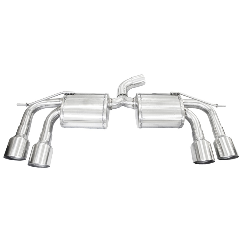 100% Inox Double Sport Exhaust  Volkswagen Golf VII 2.0 R TSI 300hp 2014- 2x102mm Racing