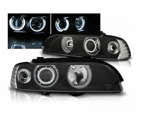 Headlights set BMW E39 95-00 black