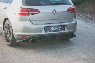 Zijdiffuser VW Golf 7 GTI Glans Zwart