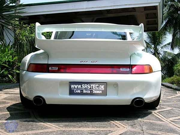 Achterspoiler Porsche 993 SRS Tec