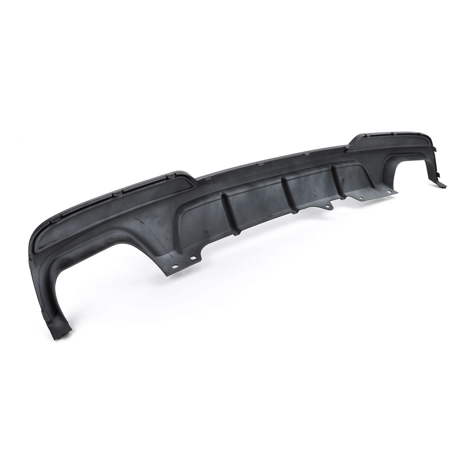 Achterdiffusor BMW F10 Duplex mat Zwart M-Pakket