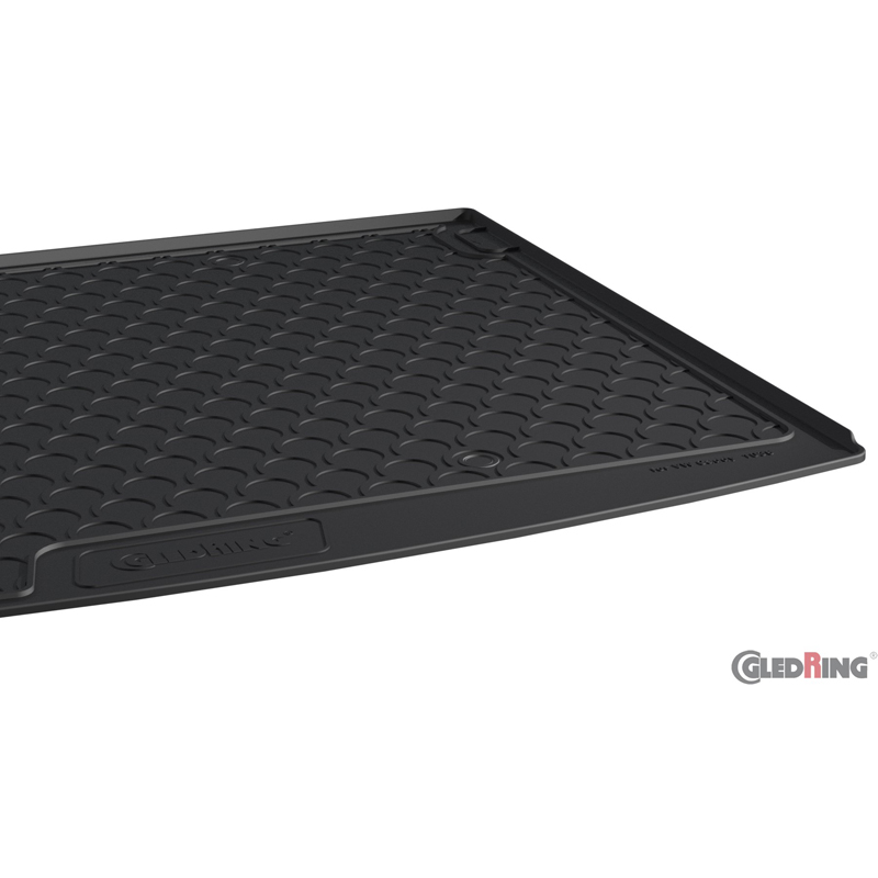 Rubbasol (Rubber) Trunk mat  Volkswagen Caddy Life 5-doors 2010-2015 & 2015-2020
