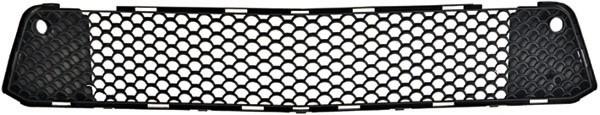 Bumpergrill midden Mercedes W221 06-11