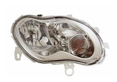 koplamp, BOSCH, H1+H7, elektr verstelb, incl stelmotortje, recht