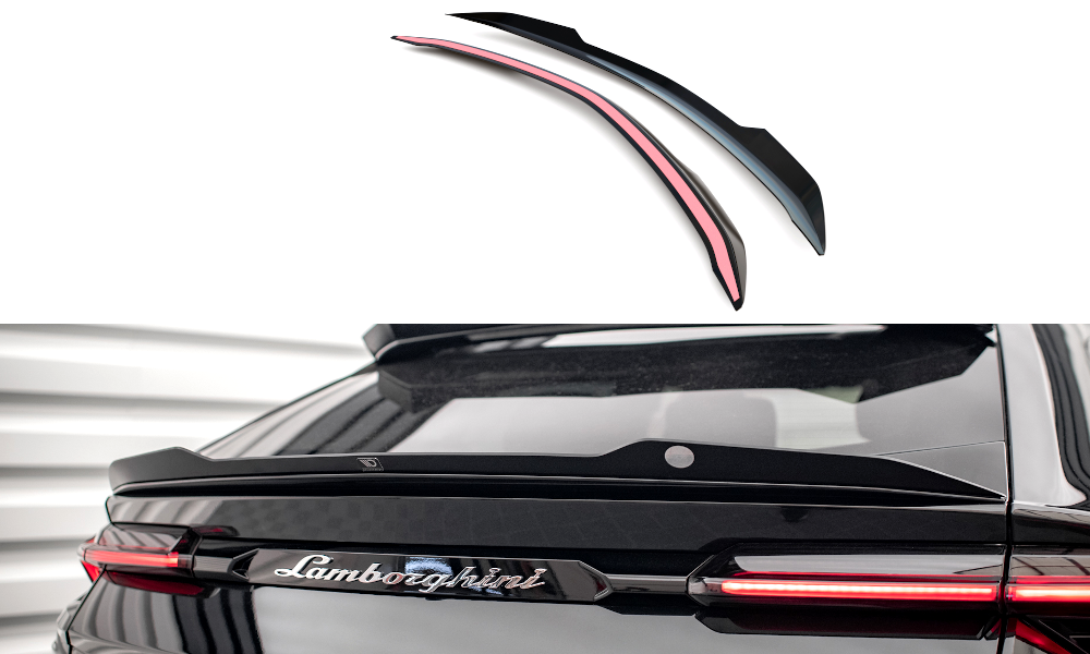 Kofferbakspoiler Lamborghini Urus Maxton Glans Zwart