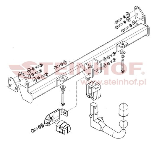 Trekhaak Land Rover Freelander I 1998-2003