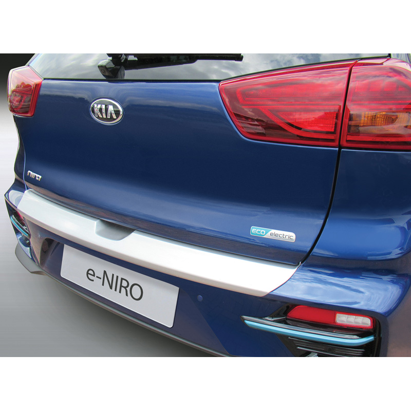 ABS Rear bumper protector  Kia e-Niro 2018-2022 Silver
