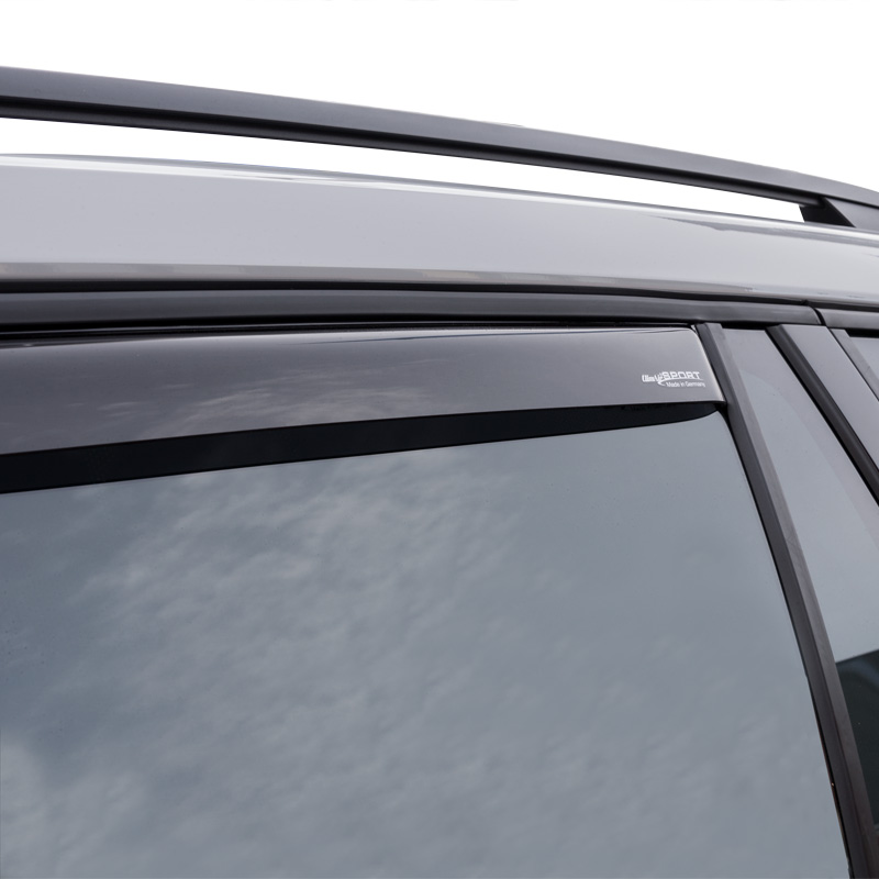 Window Visors Master Dark (rear)  Skoda Kodiaq 2017- (chromed or black windowslot)