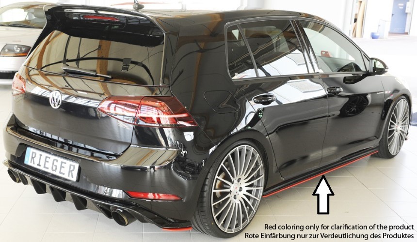 Zijskirts VW Golf 7 (GTI) Rieger