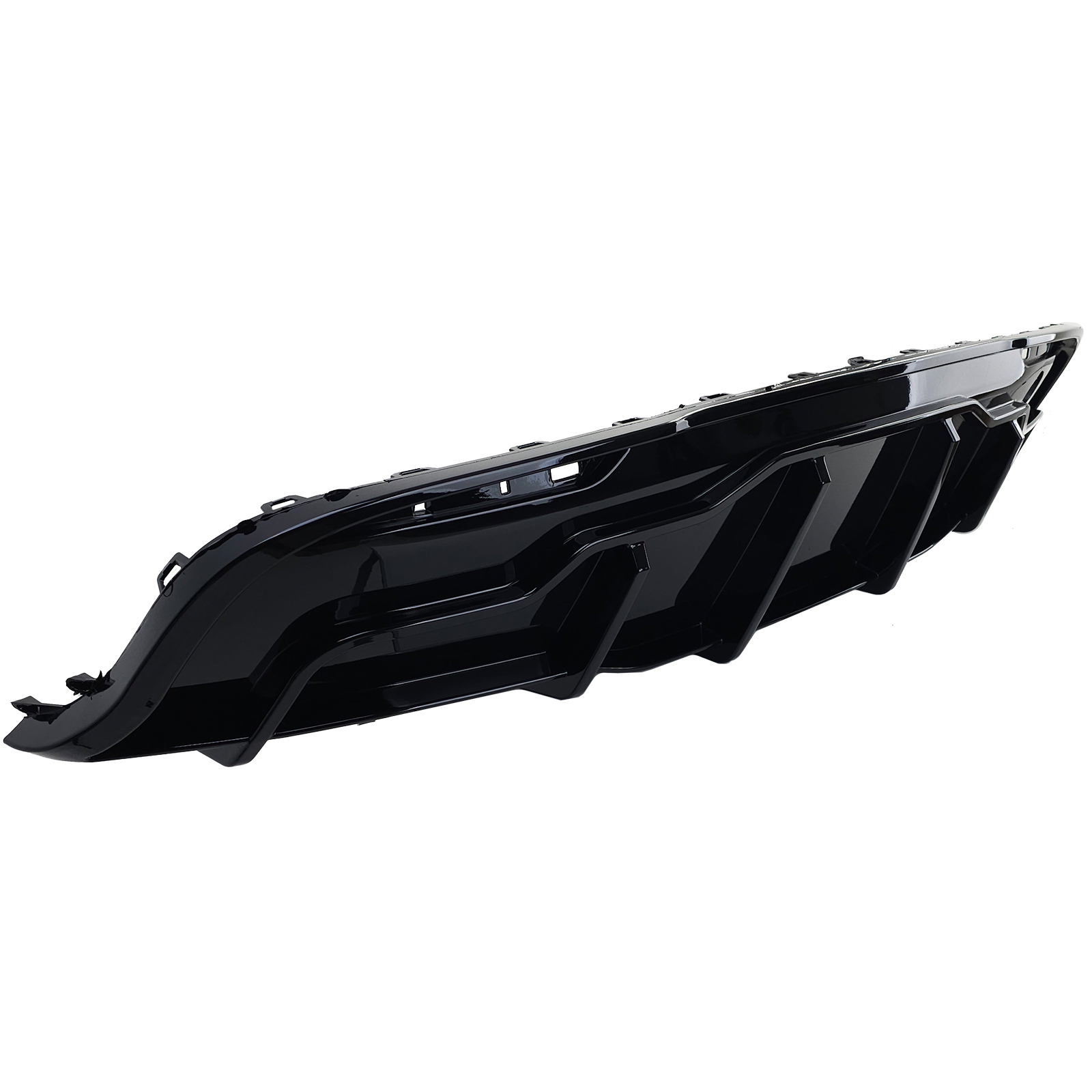 Diffusor glanzend zwart Tesla Model Y 2019-