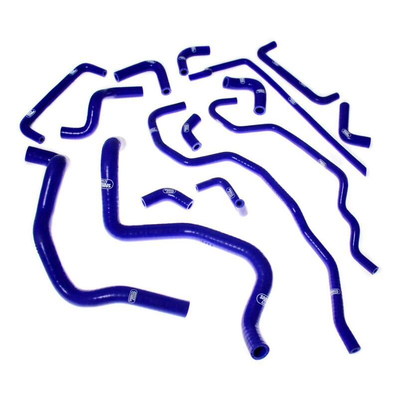 Samco Hose Kit  Subaru Impreza Turbo GR Version 10 2008-2013 - 15-pieces - Ancillary Cooling - Blue