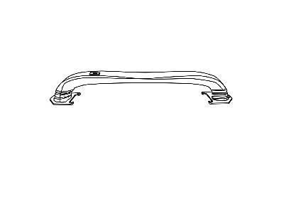 voorbumper binnenbalk Ford Mondeo, 2000-2007