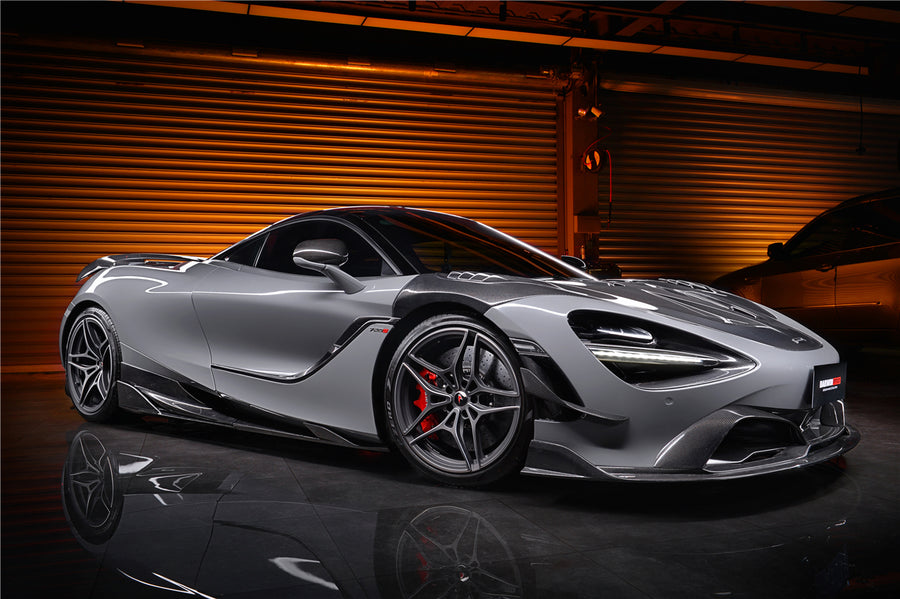 McLaren 720s Se²NWB Style Carbon Fiber Zijschermen 2017-2021