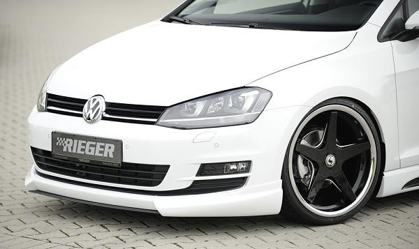 Voorspoiler Rieger VW Golf VII 3-5 deurs 12-