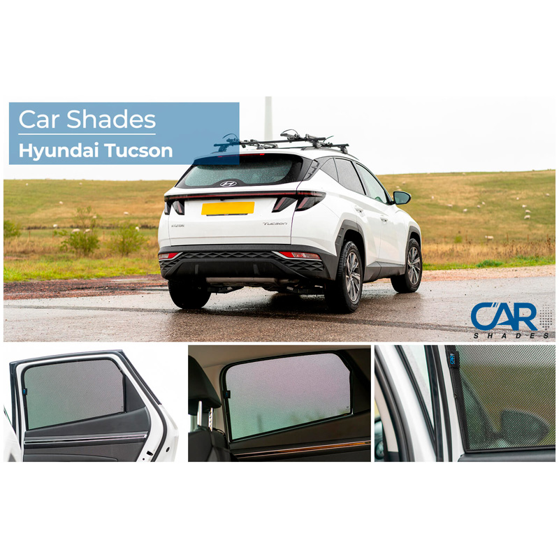 Set Car Shades (rear side doors)  Hyundai Tucson (NX4E) 2020- (2-pieces)