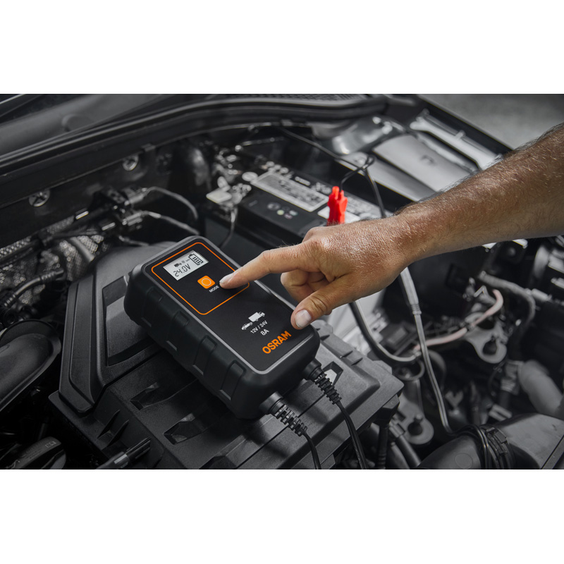 Osram BATTERYcharge 908 - Battery charger - 8.0A