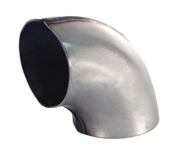 90 graden knik 2,5 inch (63,5mm) Simons RVS