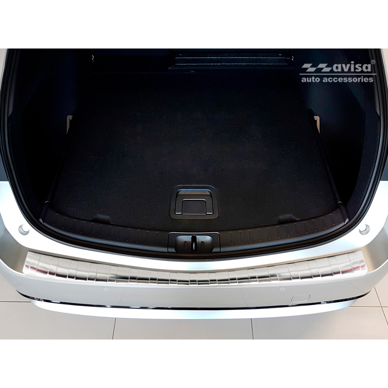 Stainless Steel Rear bumper protector  Toyota Corolla XII Combi 2019- (incl. GR Sport) & Suzuki Swace Combi 2020- 'Ribs'
